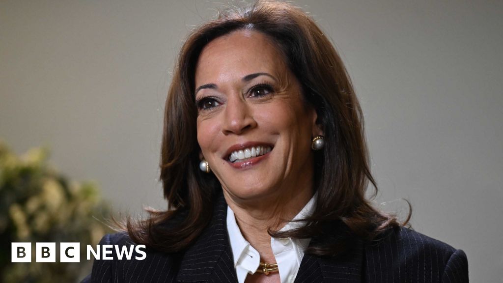 Kamala Harris le dijo a la BBC que podría presentarse nuevamente a la presidencia