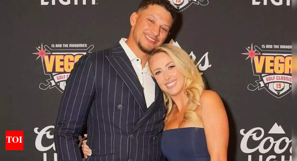 Brittany Mahomes muestra su físico tonificado con una elegante camiseta sin mangas en colaboración con la marca de fitness multimillonaria de Patrick Mahomes | Noticias de la NFL