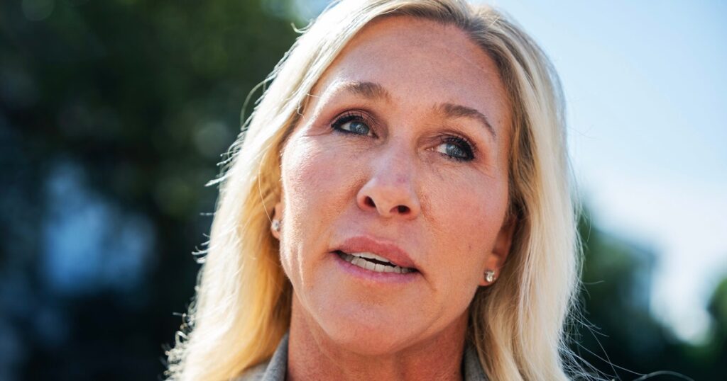 Marjorie Taylor Greene se pregunta si el presidente Trump sigue siendo un presidente de ‘Estados Unidos primero’