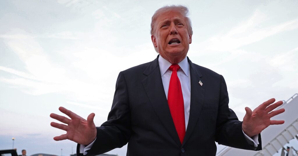 El presidente Trump descarta las preocupaciones económicas de los controladores aéreos que trabajan sin paga durante más de 40 días