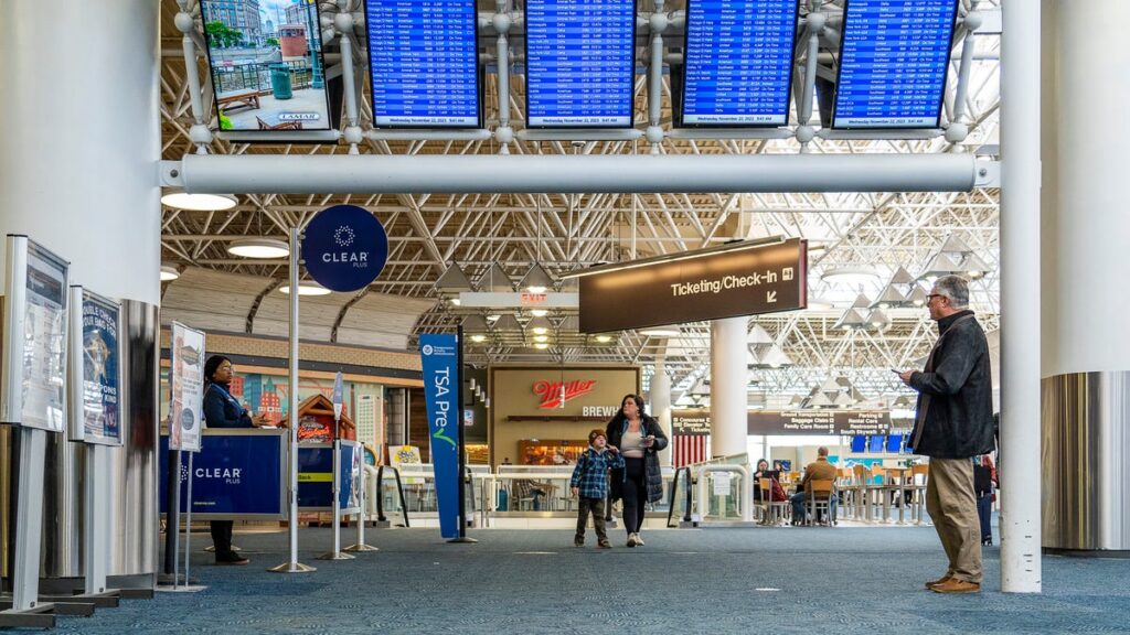 ¿El cierre del gobierno está afectando los viajes a través del aeropuerto Mitchell?