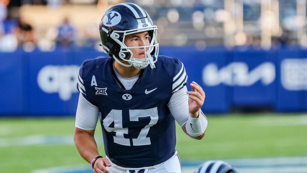 BYU QB Bear Bachmeier was born and raised for college football’s biggest stage